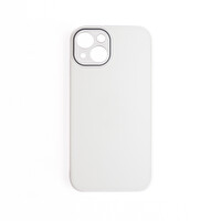 ScHitec Deluxe iPhone 14 Mat Beyaz Kılıf