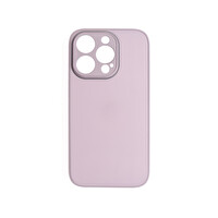 ScHitec Deluxe iPhone 13 Pro Max Mat Lila Kılıf
