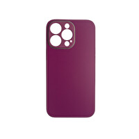 ScHitec Deluxe iPhone 14 Pro Max Mat Mor Kılıf