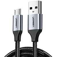 Ugreen Premium Micro USB 1.5 M Siyah Şarj ve Data Kablosu
