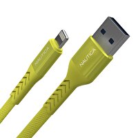 Nautica C40 Lightning To USB-A 12 W 1.2 M Sarı Hızlı Şarj ve Data Kablosu