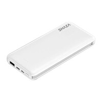 Shaza 4'ü 1 Aradaa 10.000 mAH Smart Chip Beyaz Powerbank