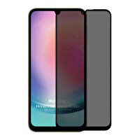Microsonic Samsung Galaxy A24 Privacy 5d Gizlilik Filtreli Cam Ekran Koruyucu Siyah
