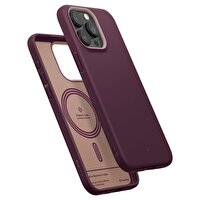 Iphone 15 Pro Kılıf, Caseology Nano Pop Mag (magsafe Uyumlu) Burgundy Bean