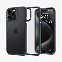 Iphone 15 Pro Kılıf, Spigen Ultra Hybrid Matte Frost Green