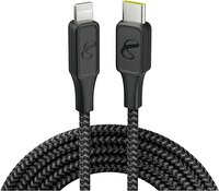 Infinity Lab Instant Connect USB-C Lightning 1.5 M Siyah Şarj Kablosu