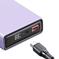 Mcdodo MC-2941 10.000 mAh 22.5W USB Type-C Mor Powerbank