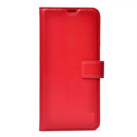 Gpack Samsung Galaxy A14 Kılıf Mpl Cüzdan Kartvizitli Standlı Kopçalı Kırmızı