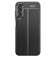 Gpack Samsung Galaxy A54 Kılıf Niss Silikon Kamera Koruma+Nano Glass Siyah