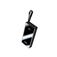 Sunix PB-11 30.000 mAh 2.4A Dual USB Girişli LED Göstergeli Siyah Powerbank