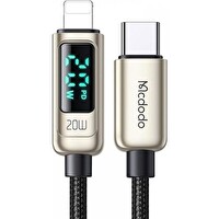 Mcdodo CA-8810 20W Dijital Göstergeli Type-C To Lightning Kablo