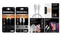 Duracell 1 M USB-C To Lightning Braided Black USB9012A