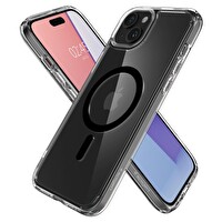Spigen iPhone 15 / iPhone 14 / iPhone 13 Kılıf Ultra Hybrid MagFit MagSafe Özellikli Black