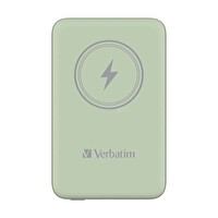 Verbatim MCP-10GN 10000 mAh With USB-C 15W Magnetic Wireless Powerbank Yeşil