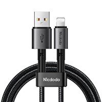 Mcdodo CA-3580 36W 3A iPhone Hızlı Şarj Data Aktarım Kablo 1.2m-Siyah