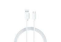 Syrox C69 2.0A 20 CM USB-A - Type-C Şarj ve Data Kablosu Beyaz
