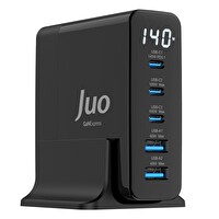 Juo DLC140 140 W Gan PD 3.1 Type-C - 2 USB-A Masaüstü Hızlı Şarj Cihazı