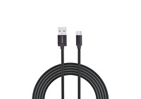 Syrox C17 2.0A 2 M USB-A - Micro USB Şarj ve Data Kablosu Siyah