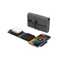 Mophie Universal Wireless 2'si 1 Arada Travel Şarj 30W Adaptör Dahil