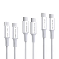 NPO CTC12 60W TPE Type-C to Type-C 1.2 M Hızlı Şarj ve Data Kablosu Beyaz 3 Adet