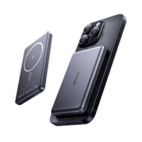 Mcdodo MC-4641 20 W 5000 mAh Metal Ultra İnce Kablosuz Siyah Powerbank