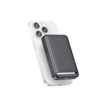 Mcdodo MC-7811 30 W 10000 mAh Qi2 Kablosuz Siyah Powerbank