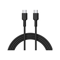 Aukey CB-CD45-BK PD Naylon Örgülü Type-C Type-C 0.9M Şarj Kablosu