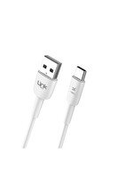 Linktech K602 Safe USB Type-C 3a 1 M Data Ve Şarj Kablosu