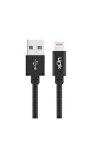 Linktech K544 iPhone Uyumlu 30 CM Powerbank Kablosu Siyah