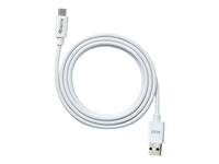 4Berry ECO-ACT USB-A-C Dayanıklı Plastik Yapı 1.2 M 66 W Beyaz Hızlı Şarj Kablosu