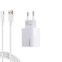 4Berry AC18 Eco Bundle 18W Hızlı Şarj Adaptörü - USB-A To Type-C Kablo