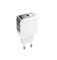 Rova SB111 30 W Tek C Giriş Şarj Başlığı Beyaz