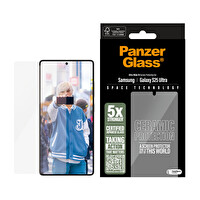 Panzerglass Samsung Galaxy S25 Ultra-Wide Fit Tam Koruma Çerçeve Aparatlı Ekran Koruyucu