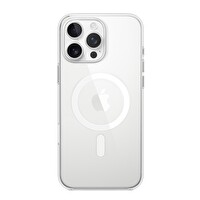 ScHitec İphone 16 Pro Max Magsafe Özellikli Şeffaf Kılıf