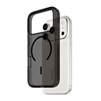 Panzerglass Care By PanzerGlass Flagship iPhone 17 Pro Urban Explorer Smokey Siyah MagSafe Uyumlu Kılıf
