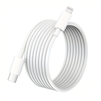 ScHitec 6A 100W Type-C to Lightning Hızlı Data ve Şarj Kablosu 2 Metre Beyaz SX21