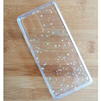 PDAteknoloji Samsung Galaxy S10 Lite Ay Yıldız Desenli Silikon Şeffaf Telefon Kılıfı