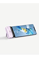 Linktech ML05 Strong PD Hızlı Şarj Lightning Çıkışlı 5.000 mAh Mini Cep Powerbank Mor