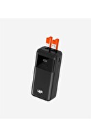 Linktech LC33 Strong Dijital Ekranlı 22.5W 30.000 Mah Hızlı Powerbank Siyah