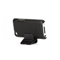 PDAteknoloji Graphite RE01943 Griffin iPod Touch 4 Karbon Desenli Standlı Telefon Kılıfı