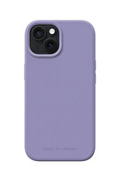 Ideal of Sweden iPhone 15 Mor Silikon Telefon Kılıfı