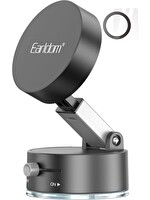 Earldom EH315 Ayarlanabilir Katlanabilir Manyetik Magsafe Özellikli Telefon Tutucu - Siyah