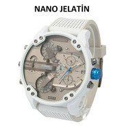 Rova Diesel DZ7419 Uyumlu 3 Adet Şeffaf Ekran Koruyucu Nano Jelatin