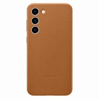 Samsung Galaxy S23+ Plus Deri Kılıf - Kahverengi EF-VS916LAEGWW