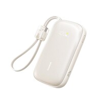 Baseus Enerfill FC21 QPow3 Ultra Dijital Göstergeli Ayrılabilir Kablolu Powerbank 20.000 mAh 22.5W - Titanyum