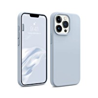 Bix iPhone 16 Pro Max Silikon Kılıf MagSafe Uyumlu Güçlü Koruma Darbe Emici Gök Mavisi