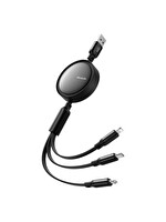 Mcdodo CA-7256 3 in 1 USB TPE Lightning Micro Type-C 1.2 M Şarj Kablosu