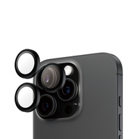 Panzerglass Hoops iPhone 16 Pro - 16 Pro Max - 17 Pro - 17 Pro Max Siyah Kamera Lens Koruyucu