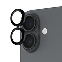 Panzerglass Hoops iPhone 17 - 16 - 16 Plus Siyah Kamera Lens Koruyucu
