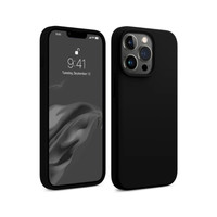 Bix iPhone 13 Pro Silikon Kılıf MagSafe Uyumlu Güçlü Koruma Darbe Emici Siyah